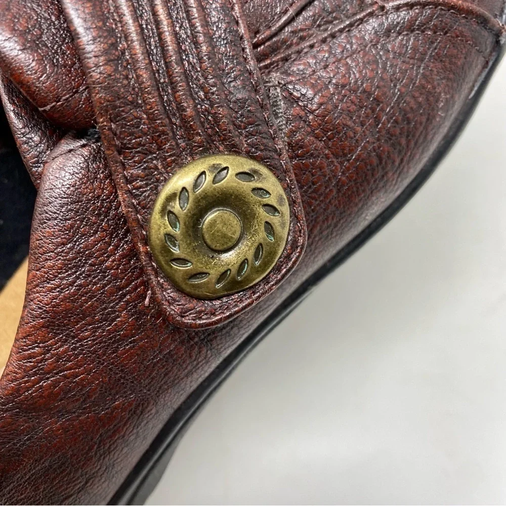 CLARKS Kessa Alcove Leather Loafer Burgundy